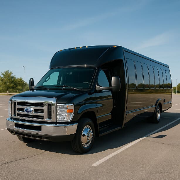 Bus Rental Company Flower Mound 18 Passenger Minibus