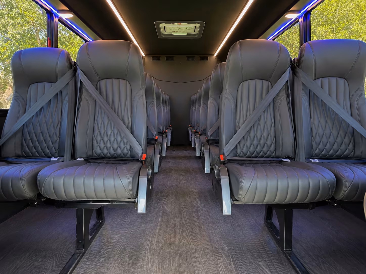 20 passenger minibus inside