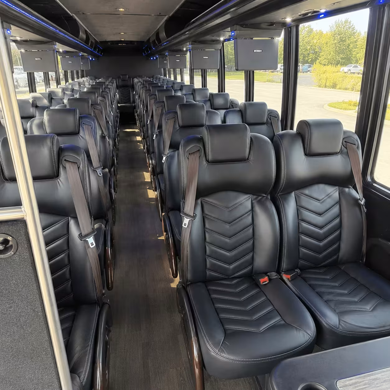 30 passenger minibus interior