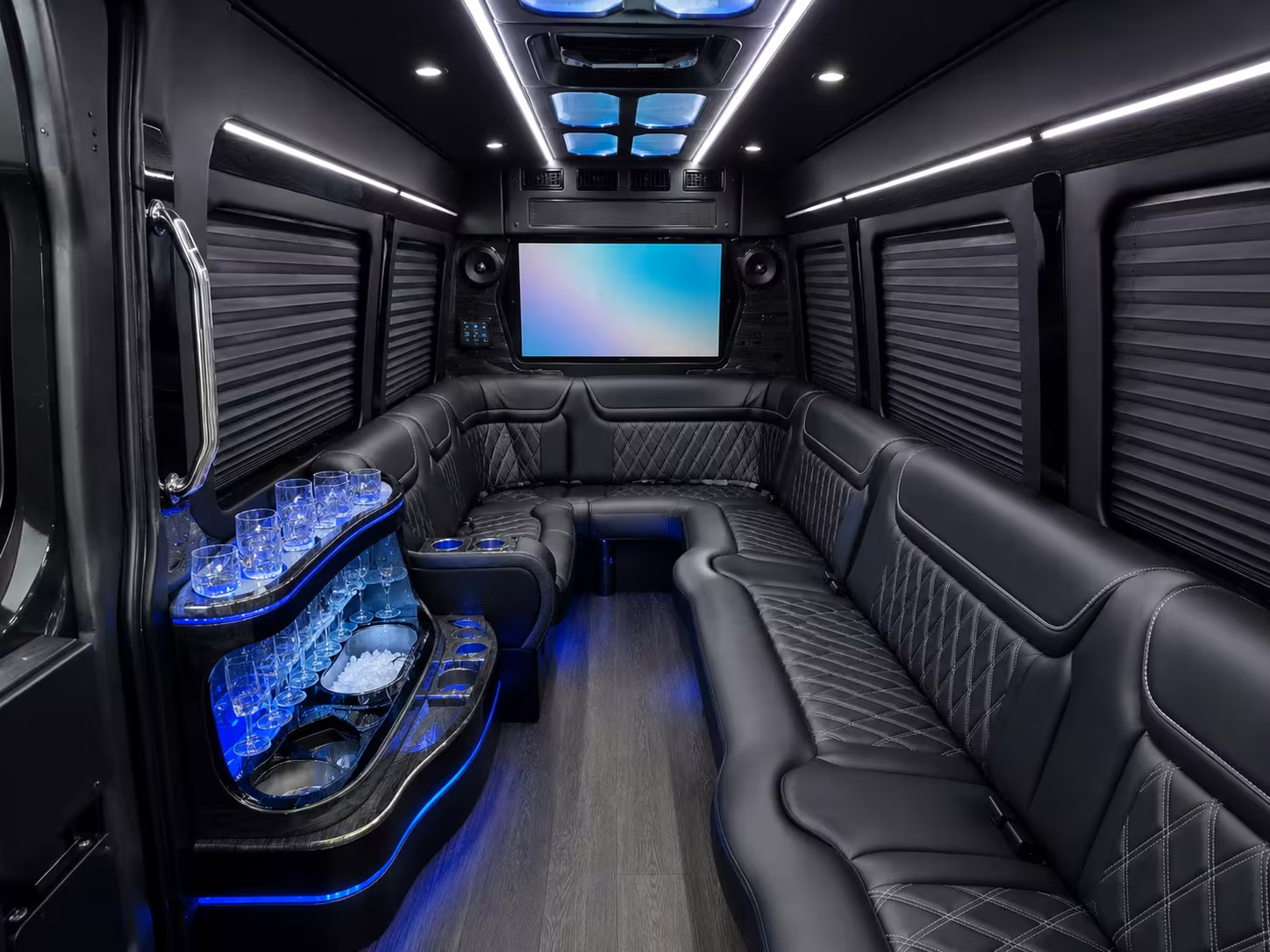 bus rental options for flower mound trips