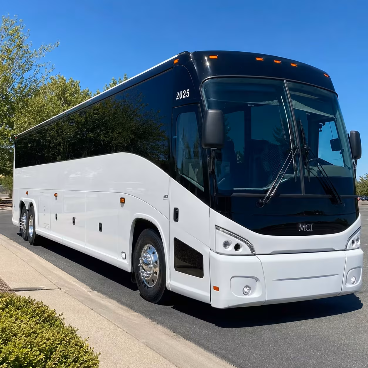 charter bus rentals for flower mound weddings