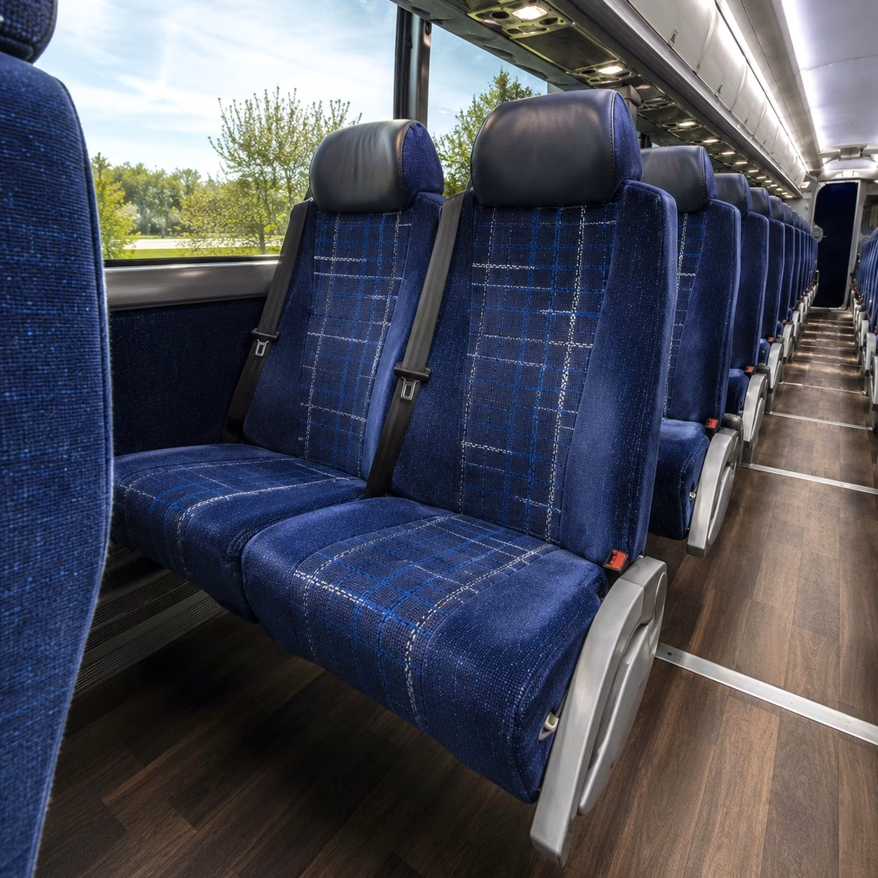 flower mound 56 passenger charter bus rental