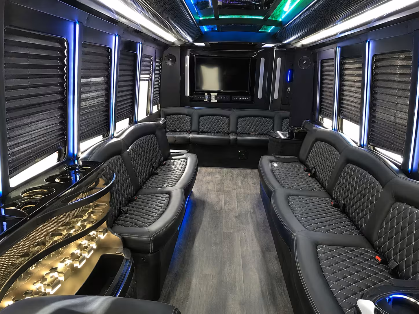 prom party buses in flower mound texas