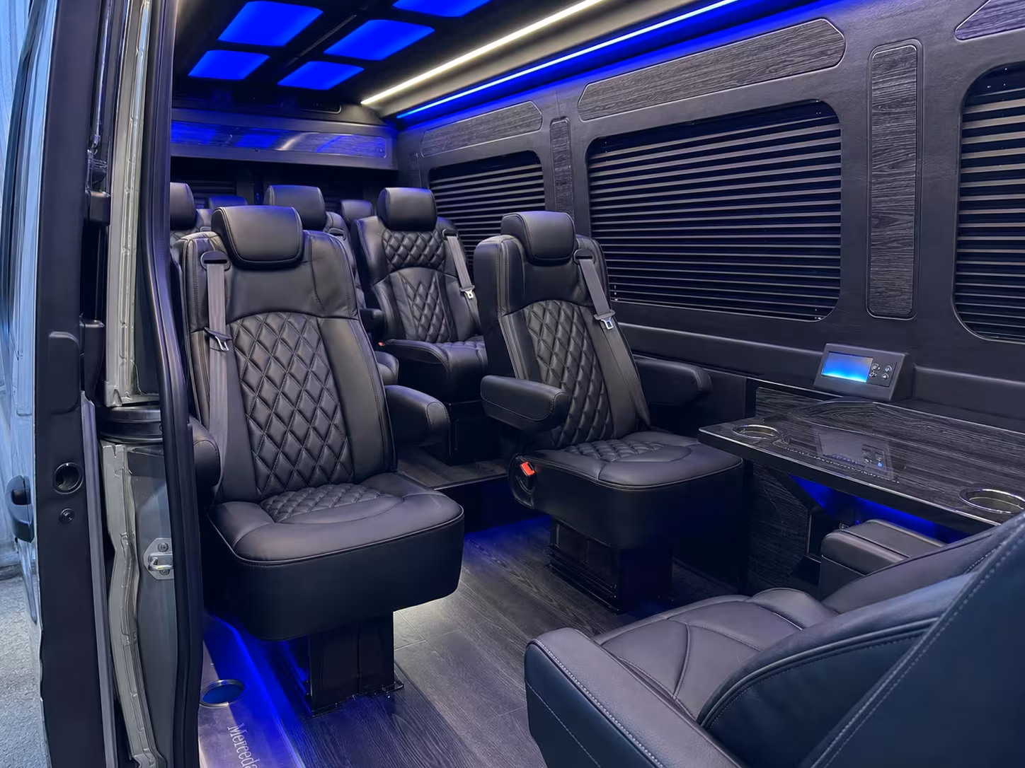 sprinter van transportation for groups and events across flower mound